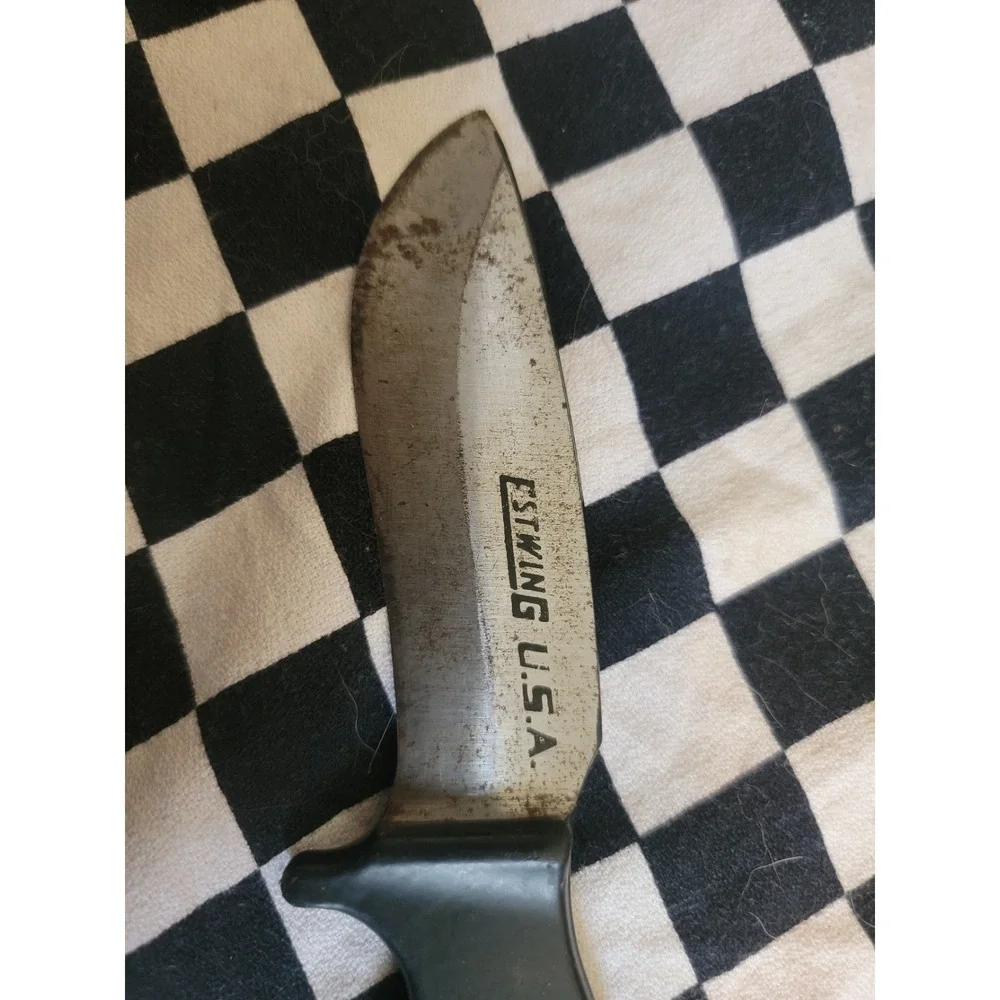 Estwing USA Fixed Blade Utility / Camp Knife – One-Piece Steel